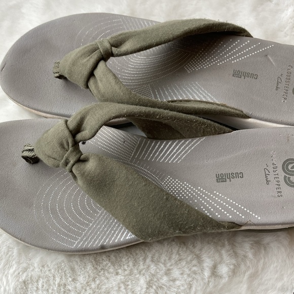 Cloudstepper by Clarks Grey Soft Cushion Sandals - Picture 4 of 5